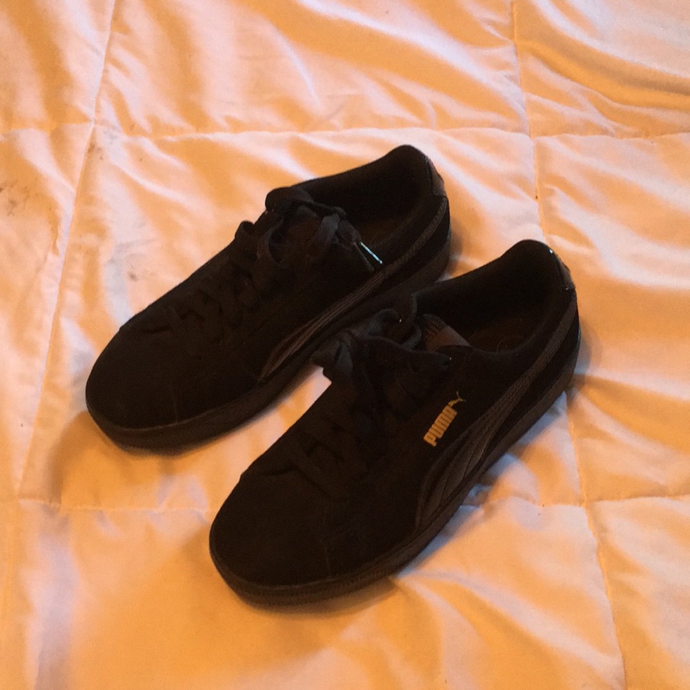 Puma Black platform Sneakers